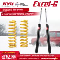 Front KYB EXCEL-G Shock Absorbers STD King Springs for BMW 318i 320i E30 Sport