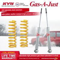 Rear KYB GAS-A-JUST Shock Absorbers STD King Springs for Fairlane NA NC NF NL