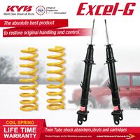 Front KYB EXCEL-G Shock Absorbers STD King Springs for FORD Territory SYII SZ