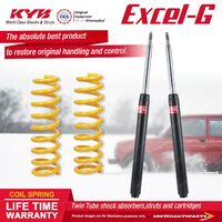 Fr KYB EXCEL-G Shock Absorbers STD King Springs for HOLDEN Commodore VB VC VH V8