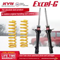 Rear KYB EXCEL-G Shock Absorbers STD King Springs for SUBARU Forester SG9 Wagon