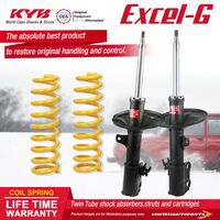 Front KYB EXCEL-G Shock Absorbers STD King Springs for TOYOTA Camry SXV20R MCV20