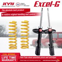 Rear KYB EXCEL-G Shock Absorbers STD King Springs for TOYOTA Camry SXV20R MCV20