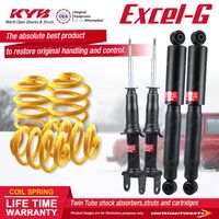 F+R KYB EXCEL-G Shock Absorbers Super Low King Springs for FORD Fairlane BA BF