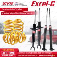 F+R KYB EXCEL-G Shock Absorbers Lowered King Springs for AUDI A4 B5 2.4 APS V6