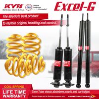 F+R KYB EXCEL-G Shock Absorbers Lowered King Springs for HOLDEN Torana LH UC