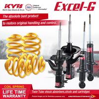 F+R KYB EXCEL-G Shock Absorbers Lowered King Springs for HONDA Civic ES1 D17Z