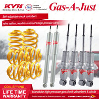 F+R KYB GAS-A-JUST Shock Absorber Lowered King Spring for JAGUAR XJ6 Series I II