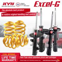 F+R KYB EXCEL-G Shock Absorbers Lowered King Springs for LEXUS ES300 MCV20 3.0