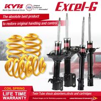 F+R KYB EXCEL-G Shock Absorber Lowered King Spring for SUBARU Forester SG9 05-08