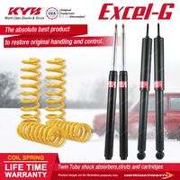 F+R KYB EXCEL-G Shock Absorbers STD King Springs for BMW 318i 320i E30 Sport