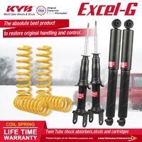 F+R KYB EXCEL-G Shock Absorbers STD King Springs for FORD Falcon BF XR8 Boss 260