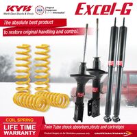 F+R KYB EXCEL-G Shock Absorbers STD King Spring for HOLDEN Commodore VY V8 Sedan