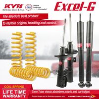 F+R KYB EXCEL-G Shock Absorbers STD King Springs for HOLDEN Commodore VZ 3.6 V6