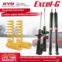 F+R KYB EXCEL-G Shock Absorbers STD King Springs for HOLDEN Statesman WL Sedan