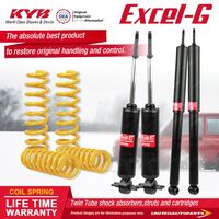 F+R KYB EXCEL-G Shock Absorbers STD King Springs for HOLDEN Torana LH UC Sedan 