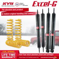 F+R KYB EXCEL-G Shock Absorbers STD King Springs for LAND ROVER Discovery I