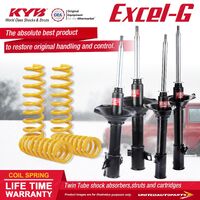 F+R KYB EXCEL-G Shock Absorbers STD King Springs for SUBARU Forester SF5 4WD