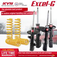 F+R KYB EXCEL-G Shock Absorbers King Springs for TOYOTA Camry SXV20 MCV20 WAGON