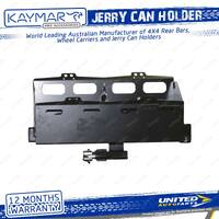 Kaymar Right Hand Double Jerry Can Holder 40L for Nissan Patrol Y62 Series 1-3