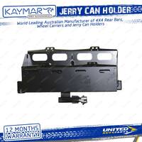 Kaymar Left Hand Double Jerry Can Holder 40L for Nissan Patrol Y62 Series 5