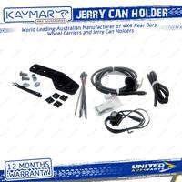 Kaymar Camera Loom Suits LHS Double Jerry Can Holder for Toyota Fortuner GUN125