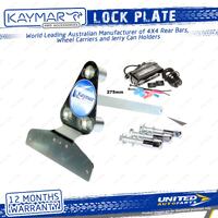 Lock Plate Number Plate Suits Alloy Wheel for Land Rover Discovery Series 3 4