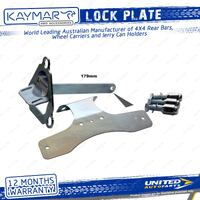 Kaymar Lock Plate Suits Steel Wheels Incl Number Plate for Nissan Patrol GQ Y60