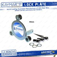 Kaymar Lock Plate Suits Factory Alloy Wheels only for Nissan Patrol GU Y61 04-16