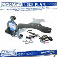 Kaymar Lock Plate Suits Alloy Wheels Incl Number Plate for Nissan Patrol GU Y61