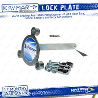 Kaymar Lock Plate Suits Alloy Wheel for Toyota Landcruiser 60 Series 84-89