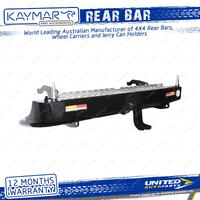 Kaymar Rear Bar Incl Tow Bar Lights for Ford Ranger PX Series I II III PK 11-on