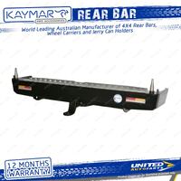 Kaymar Rear Bar Incl Tow Bar for Toyota Landcruiser 78 Series 1984-2022