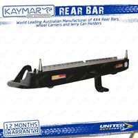 Kaymar Rear Bar Including Tow Bar Lights for Toyota Hilux KUN16 26 GUN125 126