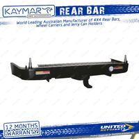 Kaymar Rear Bar Incl Tow Bar Lights for Toyota Land Cruiser Prado 150 Series GX