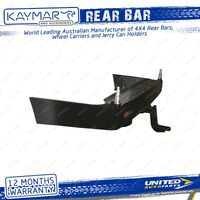 Kaymar Rear Bar Including Tow Bar for Toyota Landcruiser 76 Series SUV 2007-On