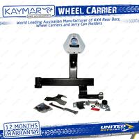 Kaymar Left Steel Wheel Carrier Number Plate for Toyota Landcruiser 78 Series