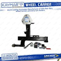 Kaymar Right Hand Steel Wheel Carrier for Toyota Landcruiser 75 Series 84-99