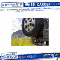 Kaymar Left Wheel Carrier Steel for Toyota Landcruiser 300 Series SUV GX 21-On