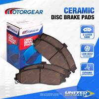 4Pcs Rear Motorgear Disc Brake Pads for Toyota Landcruiser UZJ100R HDJ100R