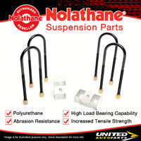 Nolathane Rear Lowering block kit for Ford Courier PE PF PG Econovan SA JG JH