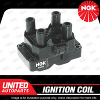 NGK Ignition Coil for Holden Calibra YE Frontera UT 2.0L 4Cyl Single