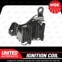 NGK Ignition Coil for Hyundai Excel X3 S Coupe 1N 1.5L 4Cyl 1994-1998 Single