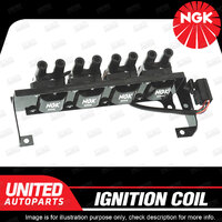 NGK Ignition Coil for Range Rover 4.6L V8 157kW 05/1995-07/2000 Single