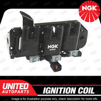 NGK Ignition Coil for Hyundai Santa Fe SM Tiburon GK 2.7L V6 Single