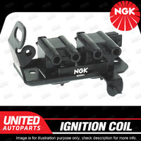 NGK Ignition Coil for Kia Rio BC 1.5L 4Cyl 2000-2005 Single U2061