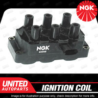 NGK Ignition Coil for Saab 9000 3.0l V6 155kW 02/1995-02/1997 Single