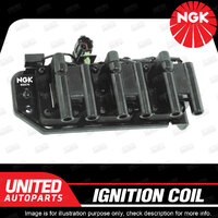 NGK Ignition Coil for Kia Optima 2.5L 2.7L V6 05/2001-07/2006 Single