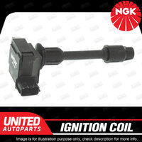 NGK Ignition Coil for Nissan Maxima A33 3.0L V6 157kW 12/1999-11/2003 Front