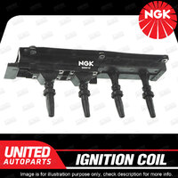 NGK Ignition Coil for Citroen Xsara 1.8L 2.0L 4 Cyl DOHC MPFI 16V 1998-2000